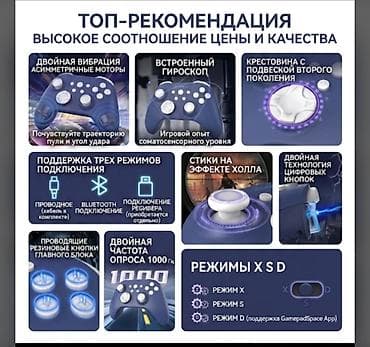 game pad: Беспроводной игровой геймпад ShanWan — профессиональный контроллер с — 7
