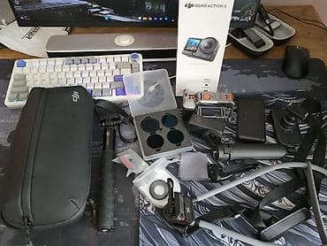 fold 3: Продаю экшн камеру DJI OSMO ACTION 6 Adventure Combo В комплекте — 6