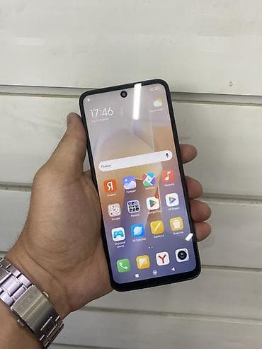 Redmi, Redmi 12, Б/у, 128 ГБ, цвет - Черный, 2 SIM