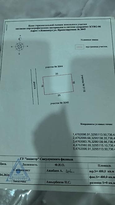 Кыймылсыз мүлк: 4 соток, Курулуш, Кызыл китеп — 2