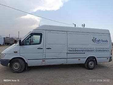 борт спиринтер: Mercedes-Benz Спринтер: 2005 г., 2.7 л, Ручные, Дизель, Фургон — 5