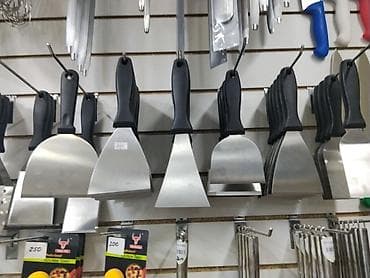 Дом и сад: Профессиональные кухонные шпатели-скребки из нержавеющей стали - — 1