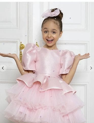 красивые платья: Детское платье, цвет - Розовый — 2
