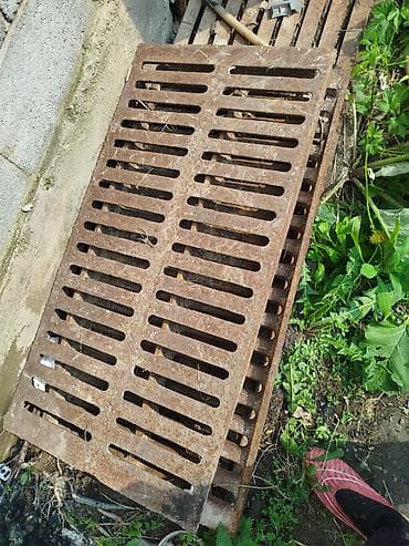 рай панель: Бир уштук 1300 беш уштук бар Ливневая чугунная решётка — 3