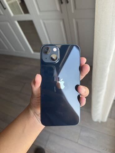 игровые телефоны бишкек: IPhone 13, Б/у, 128 ГБ, Midnight, Чехол, 96 % — 1