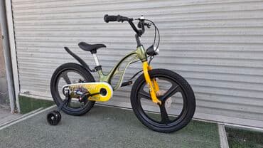 корзина для велосипеда: Детский двухколесный велосипед ярко-розового цвета с дополнительными — 2