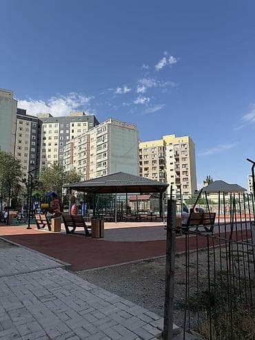цум сдаю: 2 комнаты, 81 м², Джал мкр (в т.ч. Верхний, Нижний, Средний) Элитка, 9 этаж, Евроремонт — 6