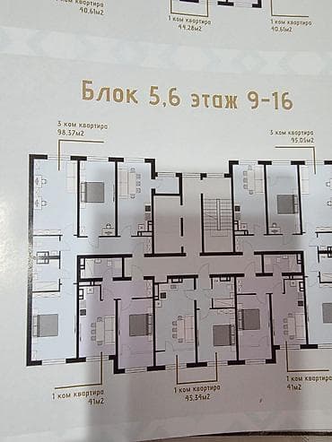 кут tower: 3 комнаты, 99 м², Индивидуалка, 14 этаж, Евроремонт — 7