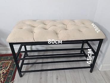 Банкетки: БАНКЕТКИ для прихожую с обувницей с двумя полками. каретной — 8