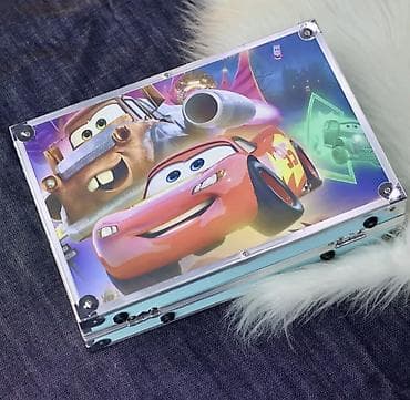 🎨 Детский набор для рисования в металлическом кейсе 🚗маквин✨ Яркий и