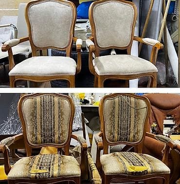 аренда стол стуля: Профессиональная перетяжка и реставрация мягкой мебели - Перетяжка — 3