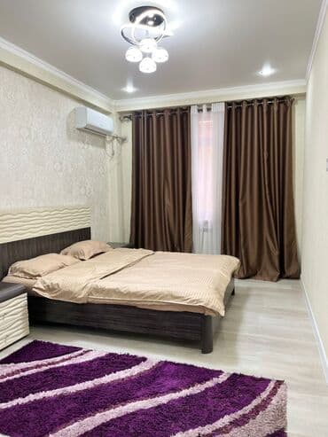 квартира бишкек суточные: 1 комната, Банные принадлежности, Телевизор, Кондиционер — 5