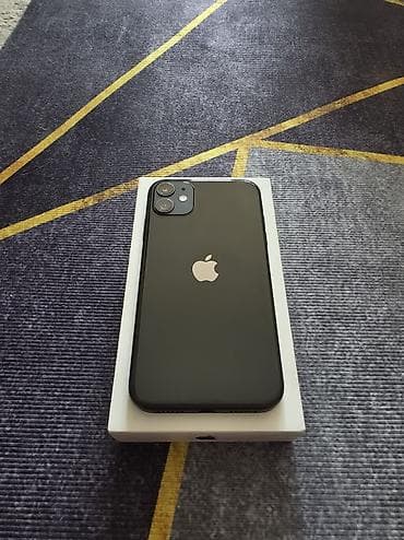 айфон 11 в корпусе 16: IPhone 11, Б/у, 128 ГБ, Черный, Коробка, 72 % — 1