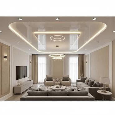 Натяжной потолок: Натяжной потолок 3D потолки, Матовое, Глянцевое Бесплатная консультация, Бесплатный замер, Гарантия — 7