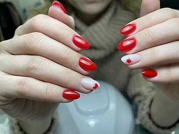 Маникюр и покрытие гель‑лаком с дизайном - Акуратная форма: овал — 5