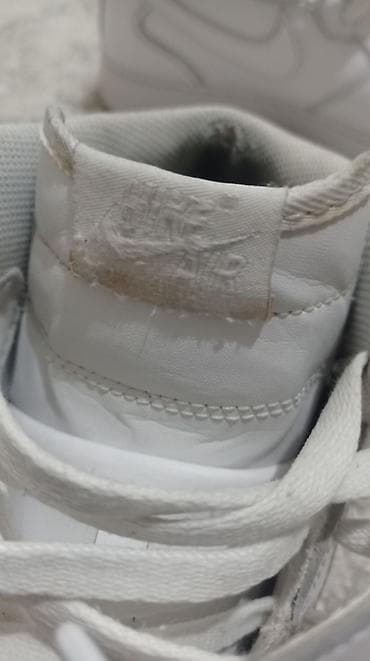 nike air force оригинал: Мужские кроссовки, 41, Nike, Б/у, цвет - Белый, Самовывоз — 6