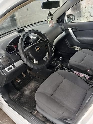 Унаа сатуу: Chevrolet Aveo: 2008 г., 1.2 л, Кол менен иштөөчү, Бензин, Седан — 5