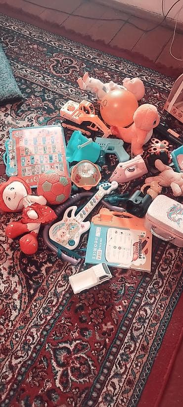 игрушки мишки: Большой набор детских игрушек и аксессуаров для малышей В состав — 1