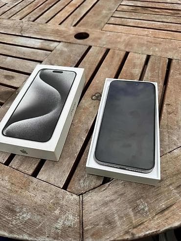 iphone 6 pro: IPhone 15 Pro Max, Б/у, 256 ГБ, White Titanium, Коробка, 100 % — 2