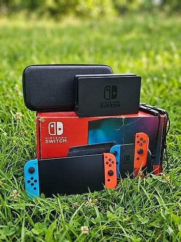 switch lite: Чипованый Nintendo switch. Флешка 128гб. В отличном состоянии — 1