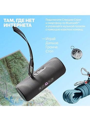 Яндекс Станция Стрит — умная портативная колонка с голосовым — 8
