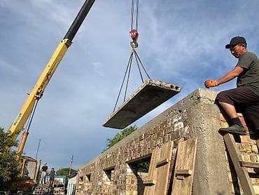 отун сатабыз: Плиты перекрытия советские б/у Продаю или меняю Большое количество — 3