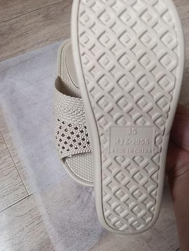 v beach: Босоножки, 34, Новый, цвет - Бежевый, Самовывоз — 3