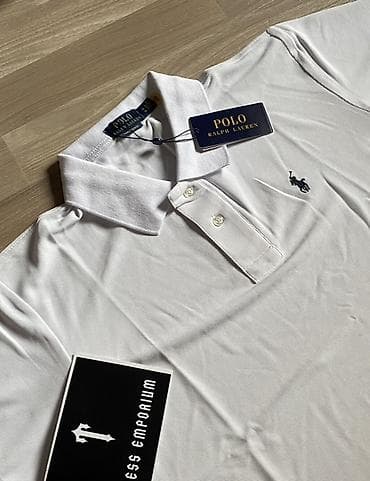 кепка поло: Мужская футболка, M, L, XL, Polo Ralph Lauren, Новый, цвет - Белый, Самовывоз, Платная доставка — 2