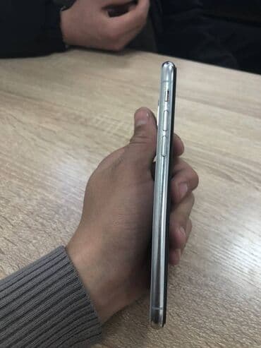iphone xs 256 цена в бишкеке: IPhone Xs, Колдонулган, 64 ГБ, Ак, Коргоочу айнек, Каптама, 78 % — 3
