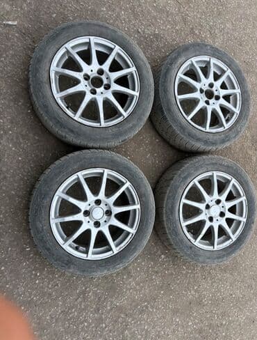 диски внедорожник: Колеса в сборе 175 / R 15, Зима, Б/у, Легковые, отверстий - 4 — 2