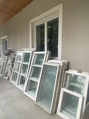 обычные деревянные окна цена: Готовое деревянное окно, Декоративные особенности: Другие особенности, Б/у, Без установки, Без рассрочки — 1