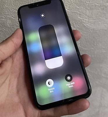 iphone xр: IPhone X, Б/у, 64 ГБ, Space Gray, Защитное стекло — 1