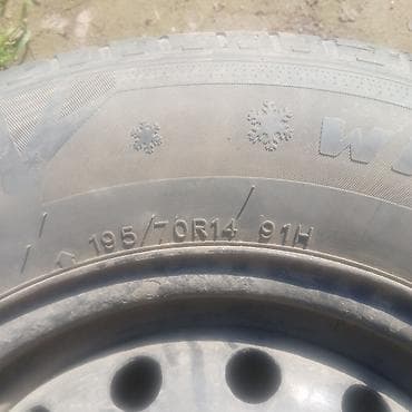 3s yamaha: Колеса в сборе 195 / 70 / R 14, Лето, Пара, Легковые, Железные, отверстий - 5 — 3