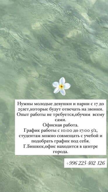 продаю офис: Требуется помощник оператора со знанием офисной работы, способный — 13