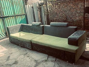 aplle pencil: Угловой диван, Раскладной — 1