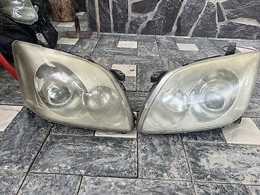 Комплект передних фар Toyota 2003 г., Б/у, Оригинал, Япония