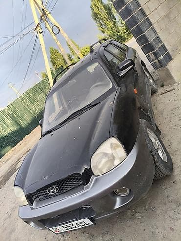 Hyundai Santa Fe: 2001 г., 2.2 л, Кол менен иштөөчү, Бензин, Жол тандабас