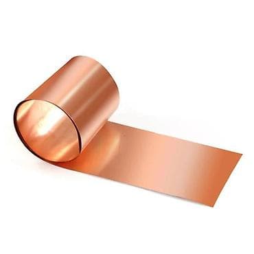 Фольга медная экранирующая, s= 0,004-1 мкм, B= 20-600 мм, Марка: М1; — 1