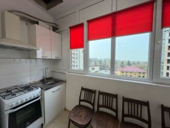 микрорайон кок жар квартиры: 1 комната, 45 м², 106 серия, 6 этаж, Косметический ремонт — 10