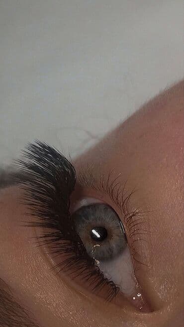 реставрация кожанных изделий: Ресницы, Классика, Гипоаллергенные материалы — 4