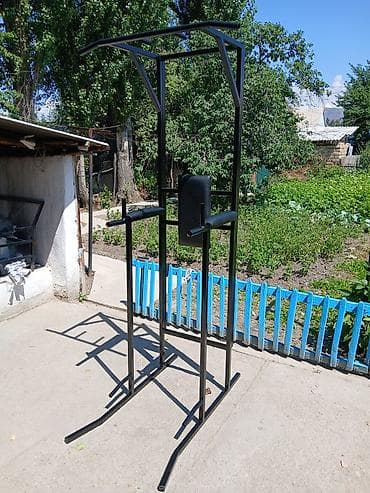 Машыктыргычтар: Многофункциональная стойка для тренировок (турник-брусья-пресс) - — 2