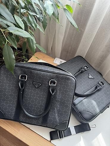 Портфель, Новый, Материал: Комбинированный материал, Унисекс