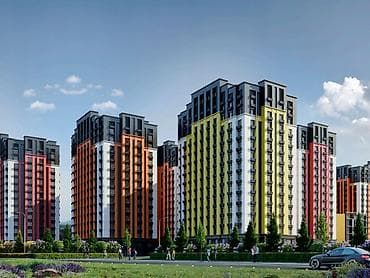 ква: Строится, Элитка, 1 комната, 45 м² — 1