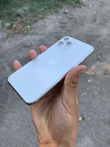 xiaomi redmi 7 цена в бишкеке: IPhone 11 Pro, Колдонулган, 256 ГБ, White Titanium, Коргоочу айнек, Каптама, 76 % — 4