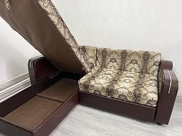 пуфик для магазина: Угловой диван, Раскладной, Трехместный — 3