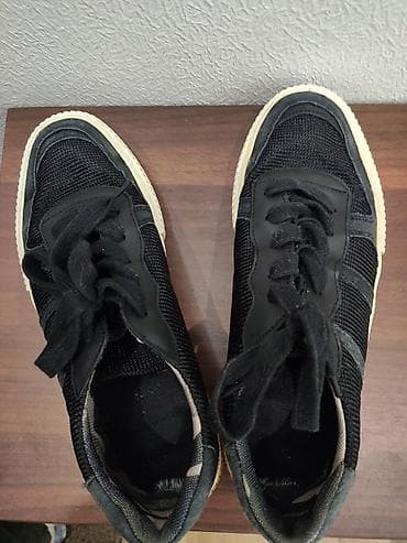 Туфлилер: Кроссовки повседневные, черные. - Верх: комбинация сетчатого текстиля — 5