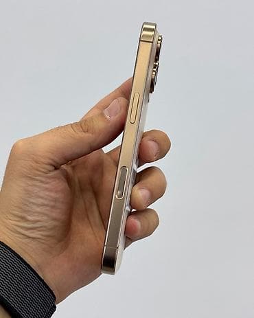 aiphone 12 pro: IPhone 16 Pro, Б/у, 256 ГБ, Desert Titanium, Защитное стекло, Чехол, В рассрочку, 98 % — 7
