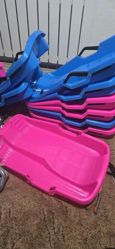 синтезатор casio для начинающих: Детские пластиковые санки-корыто. - Материал: прочный морозостойкий — 3