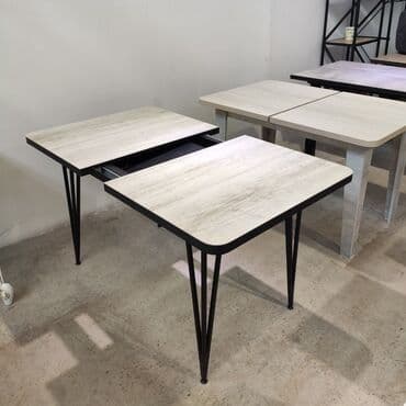 стол бабочка: Стол "Бабочка" с металлическими ножками Длина: 120/170 см Ширина: 80 — 3