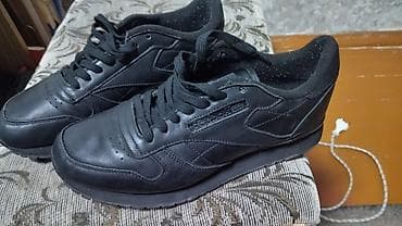 Кроссовки Reebok Classic, мужские, цвет черный - Материал верха